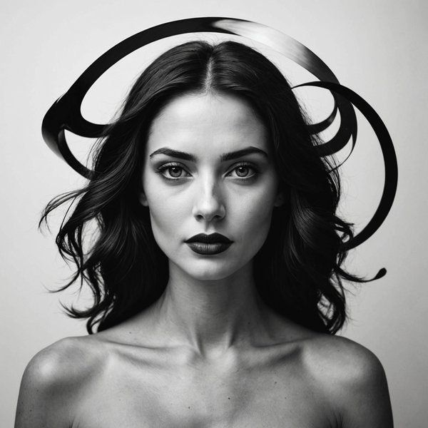 Comment les techniques de photographie en noir et blanc peuvent-elles être utilisées pour créer des œuvres d'art modernes ?